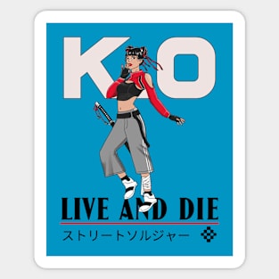 Live Or Die Sticker